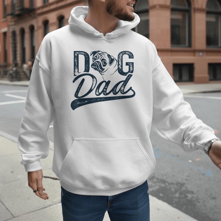 Pug Dog Dad Men Men Hoodie