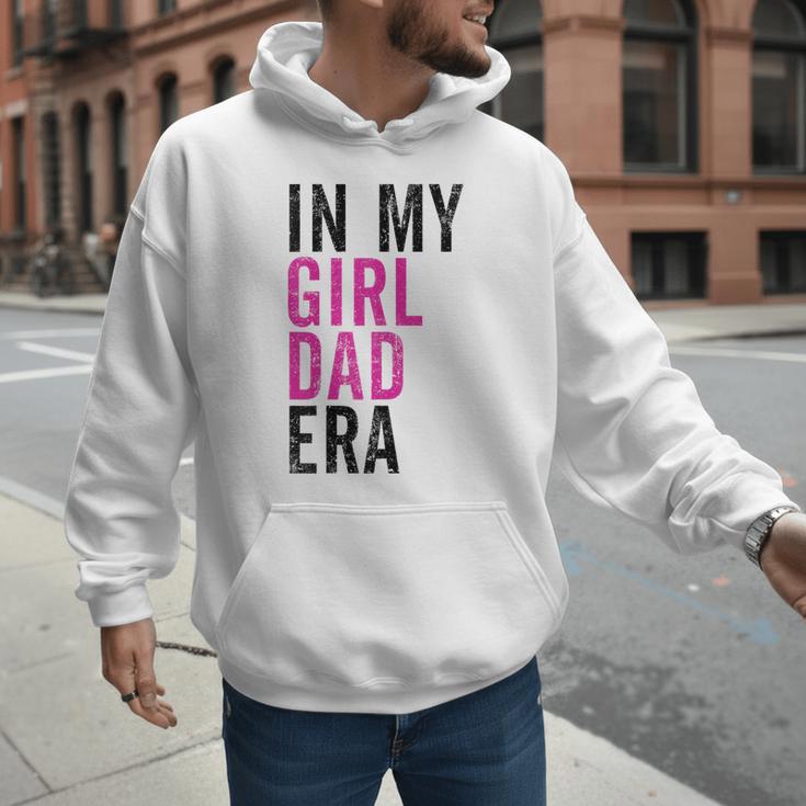Retro In My Dad Girl Era Father's Day Christmas Men Hoodie