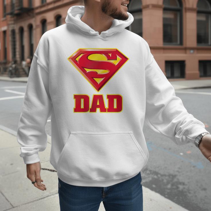 Superman Super Dad Men Hoodie
