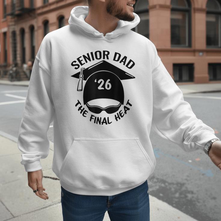 Swim Senior Dad 2026 The Final Heat Men Hoodie