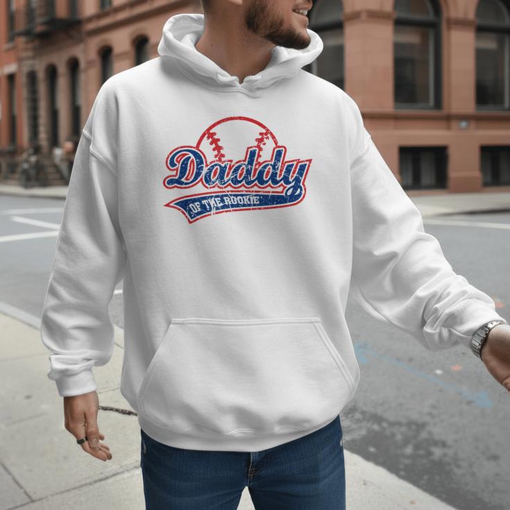 Vintage Baseball Daddy Of The Rookie Men Hoodie Vintage Baseball Daddy Of The Rookie Men Hoodie