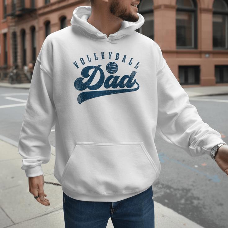 Volleyball Dad Daddy Father's Day Men Hoodie