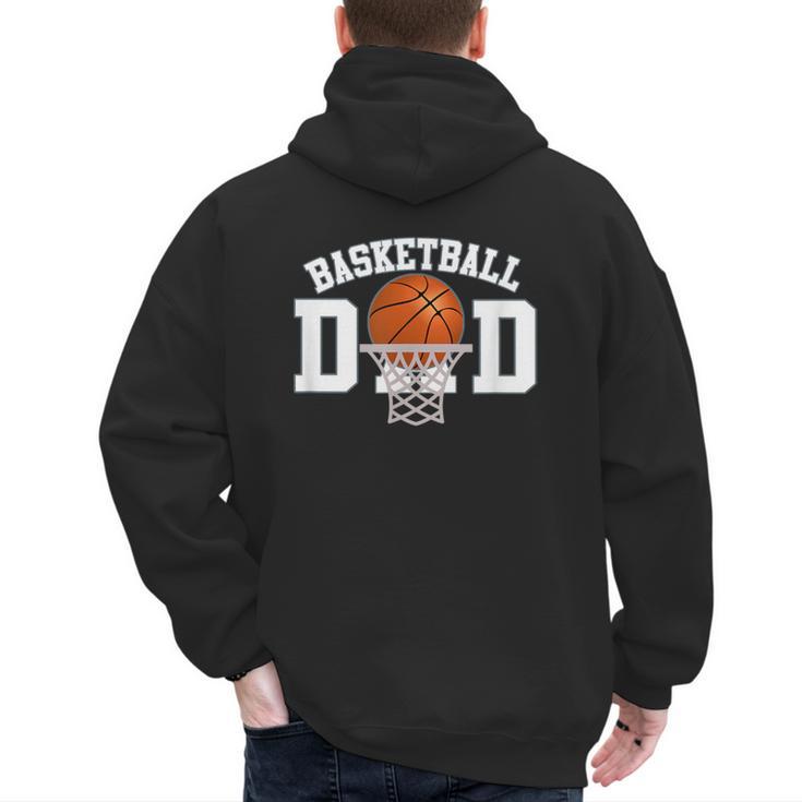 Basketball Dad Men's Hoodie Back Print