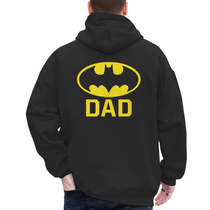 Batman Bat Dad Men's Hoodie Back Print
