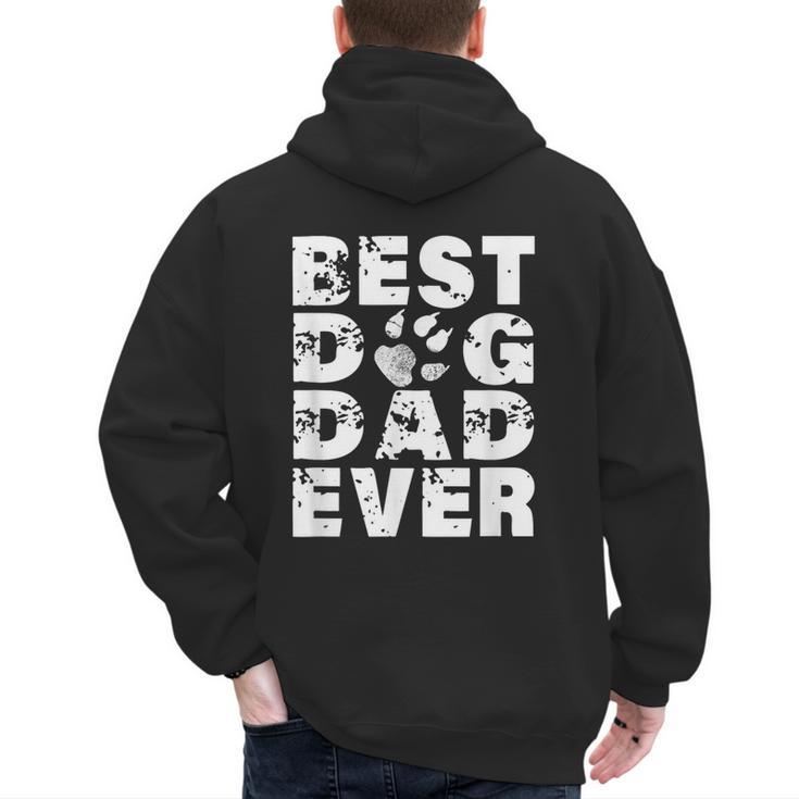 Best Dog Dad Ever Shirt Dog Father Men Women Girls Kids Men's Hoodie Back Print
