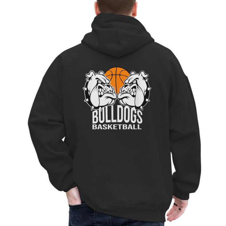 Bulldogs Basketball Shirt Basketball Mom Dad Players Tshirt Men's Hoodie Back Print
