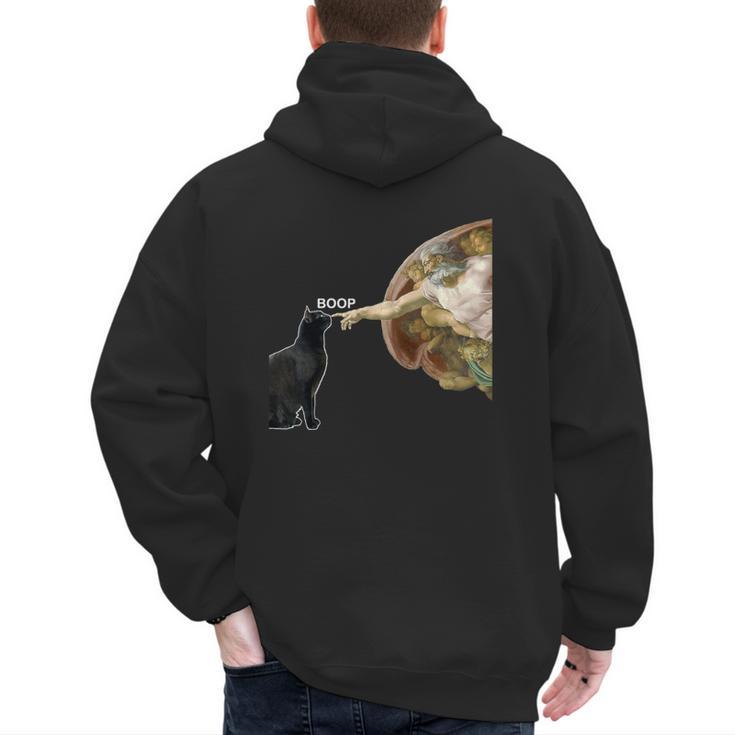Cat Shirts For MenWomen Cat Shirts For Cat DadMom Men's Hoodie Back Print