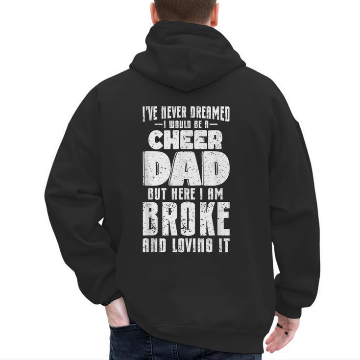 Cheer Dad Men's Hoodie Back Print