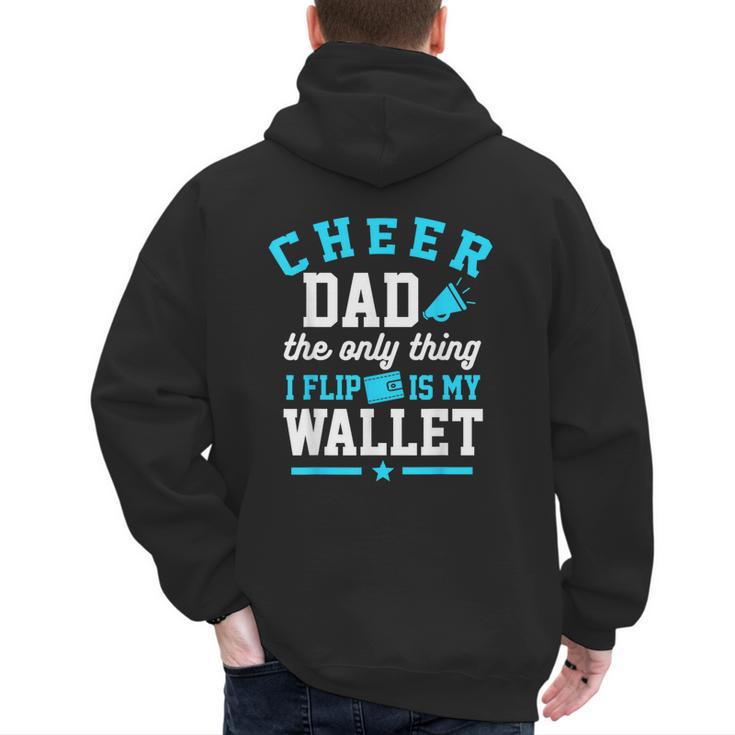 Cheer Dad Shirt Cheerleader Dad Cheerleading Competition Men Men's Hoodie Back Print