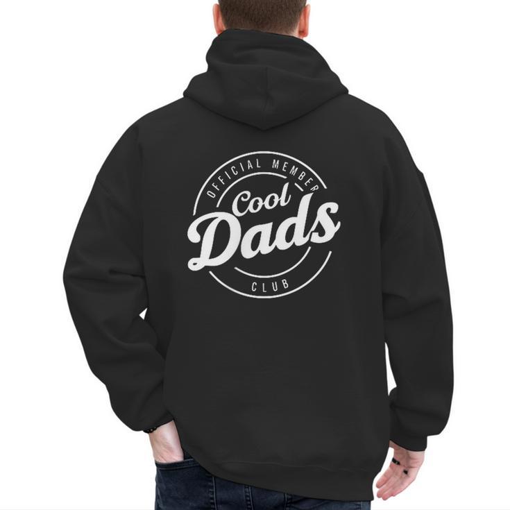 Cool Dad Shirt  Cool Dads Club T-Shirt Men's Hoodie Back Print