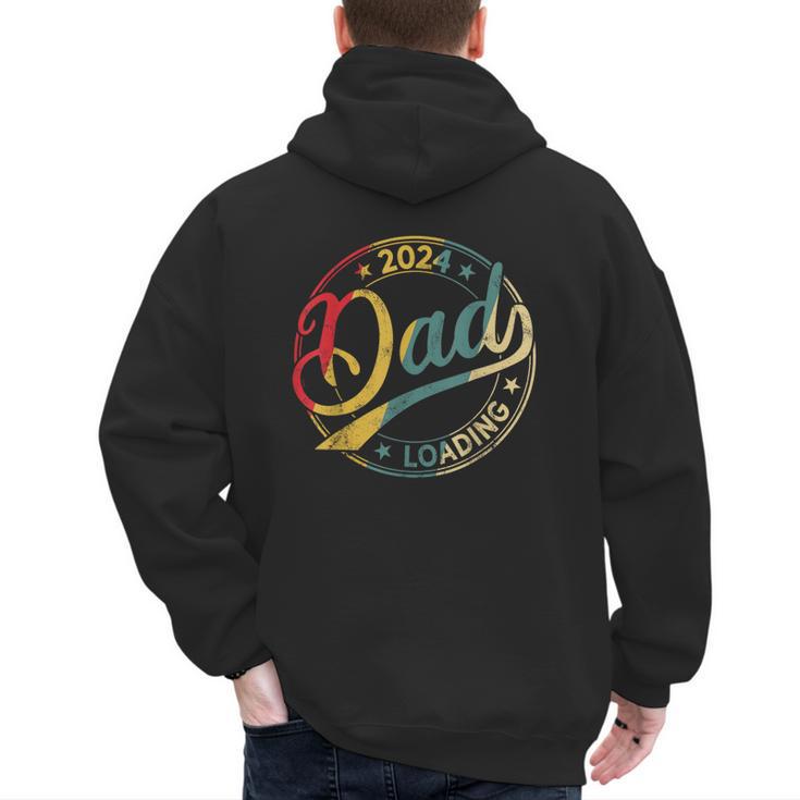 Dad 2024 Loading Men's Hoodie Back Print