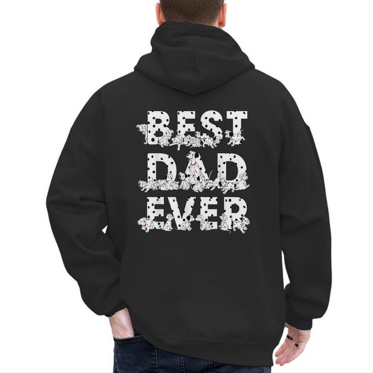 Disney 101 Dalmatians Best Dad Ever Father's Day Men's Hoodie Back Print