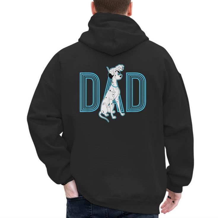 Disney 101 Dalmatians Pongo And Penny Dad Men's Hoodie Back Print