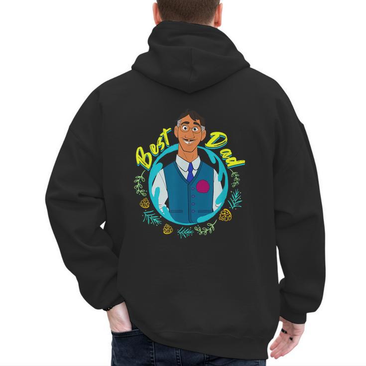 Disney Encanto Agustin Madrigal Best Dad Portrait Small Men's Hoodie Back Print