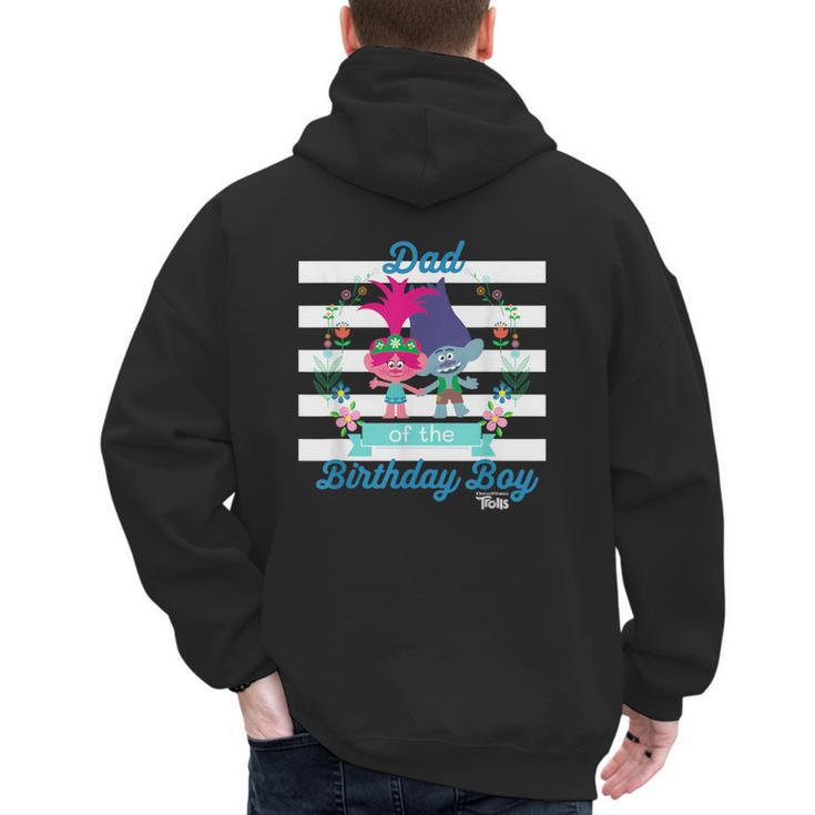 DreamWorks Trolls Dad Of The Birthday Boy Men's Hoodie Back Print