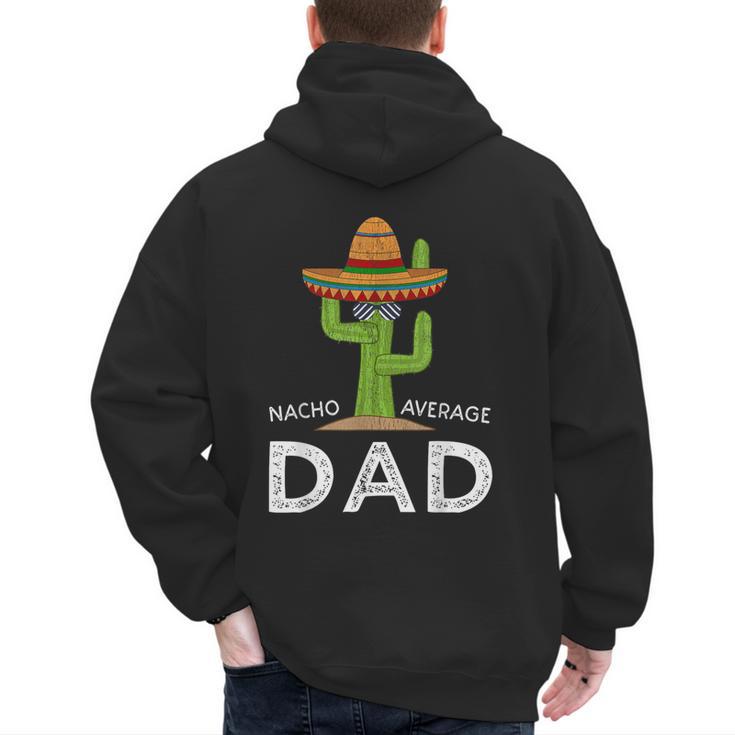 Fun Hilarious Dad Joke  Saying Dad Humor Men's Hoodie Back Print