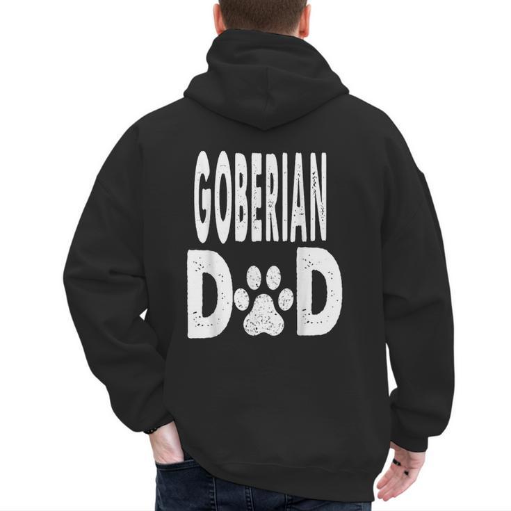 Goberian DAD Dog Owner Men Women Men's Hoodie Back Print