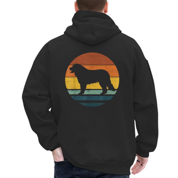 Golden Mountain Vintage Retro Mum Dad Dog Men Women Kids Men's Hoodie Back Print