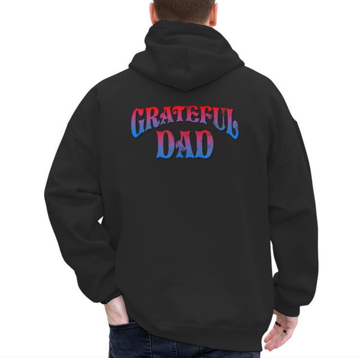 Grateful Dads World's Greatest Dad Fathers Day Men's Hoodie Back Print