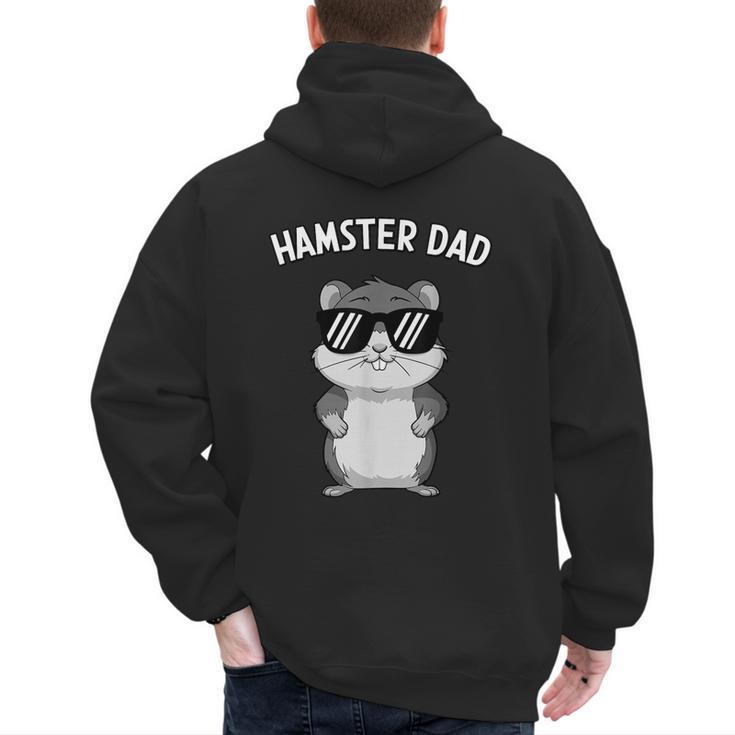 Hamster For Men Dad Boys Animal Hamster Lover Men's Hoodie Back Print