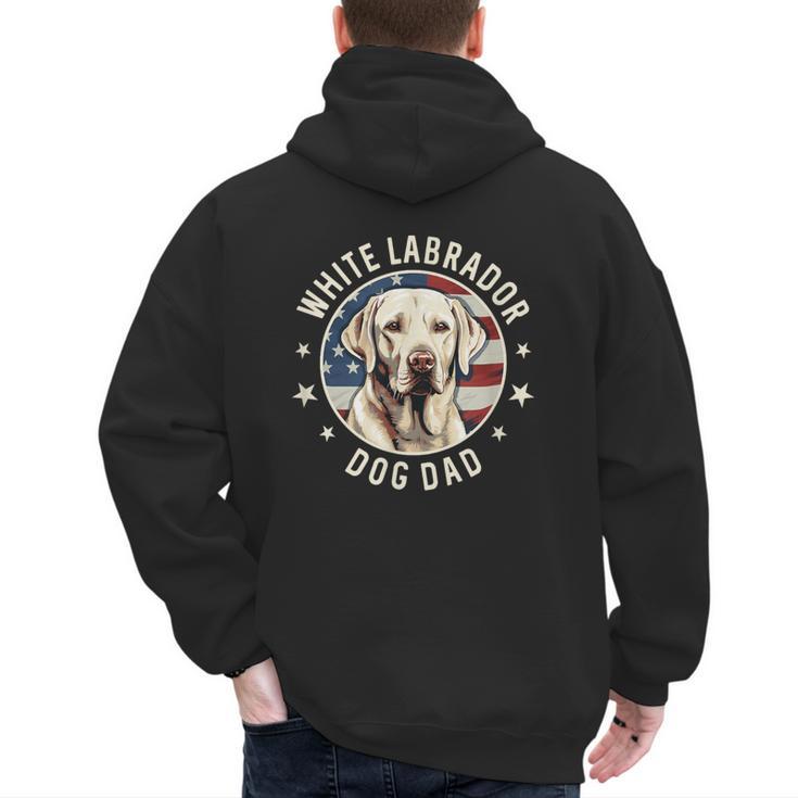 Labrador Retriever Dog Dad Men's Hoodie Back Print