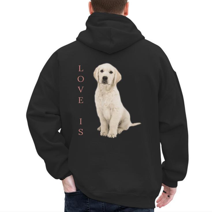 Labrador Retriever Shirt Women Men Lab Mom Dad Dog Tee Men's Hoodie Back Print