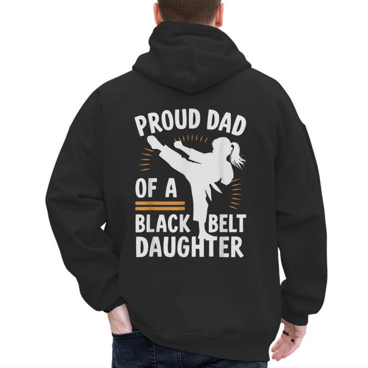 Proud Dad Of A Belt Daughter Men's Hoodie Back Print