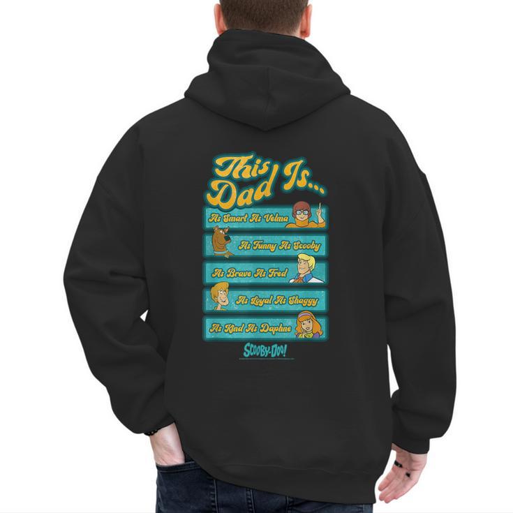 Scooby-Doo Father's Day Vintage Group Shot This Dad Is Men's Hoodie Back Print