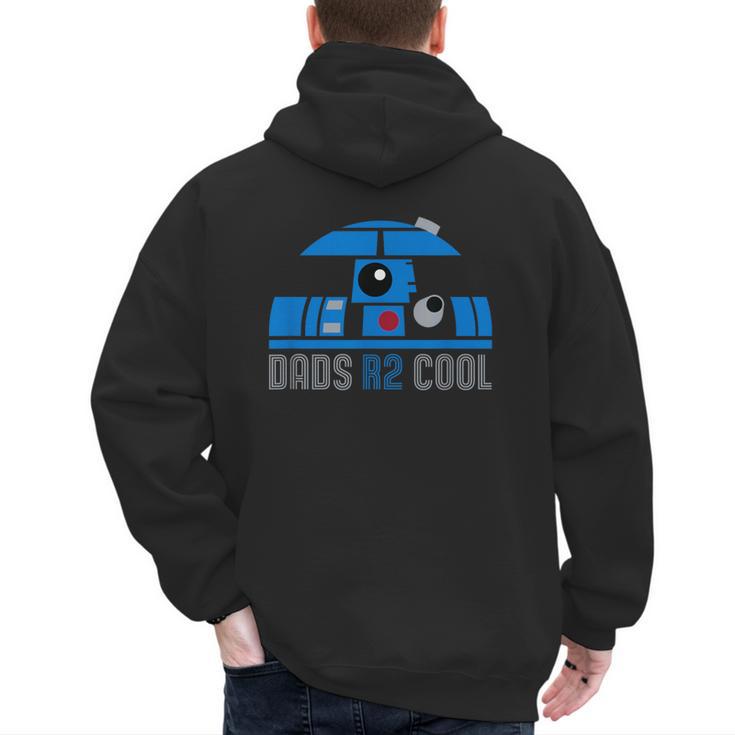 Star Wars Father's Day R2-D2 Dad's R 2 Cool Pun Men's Hoodie Back Print