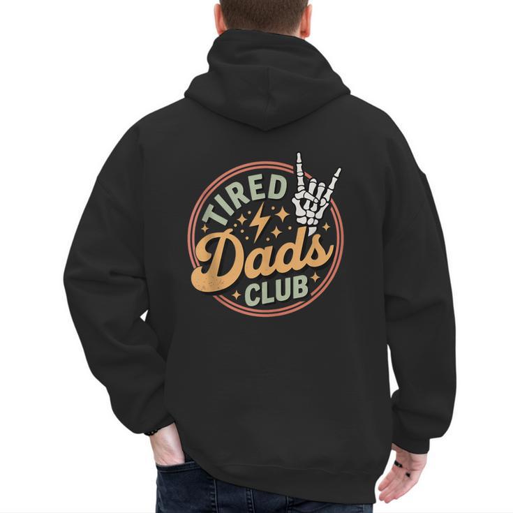 Tired Dads Club Men's Hoodie Back Print