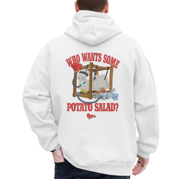 American Dad Who Wants Some Potato Salad Roger Cartoon Men's Hoodie Back Print