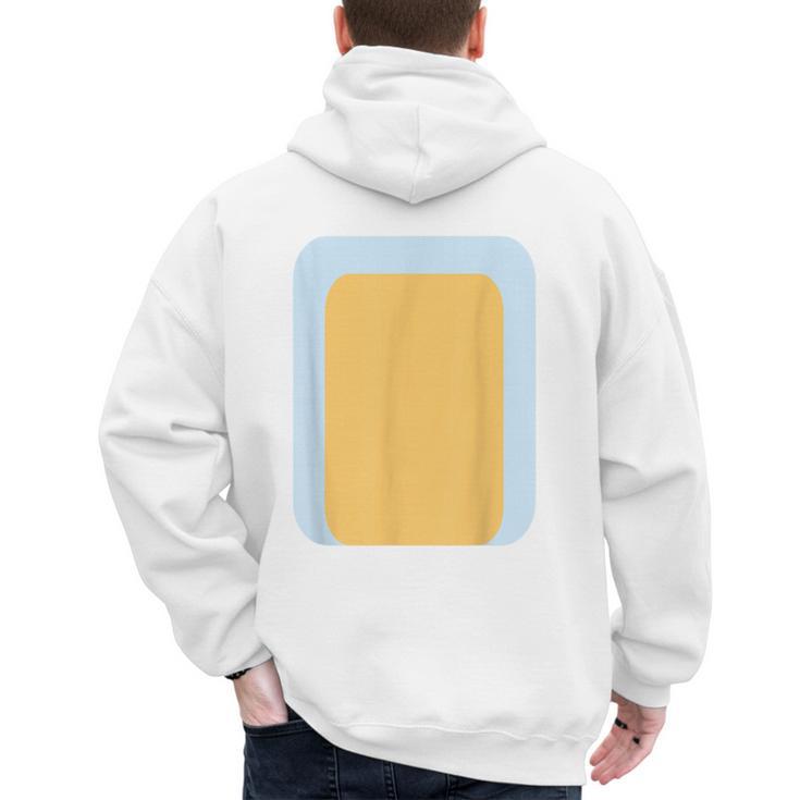 Blue Heeler Dog Dad Family Halloween Costume DIY Men's Hoodie Back Print