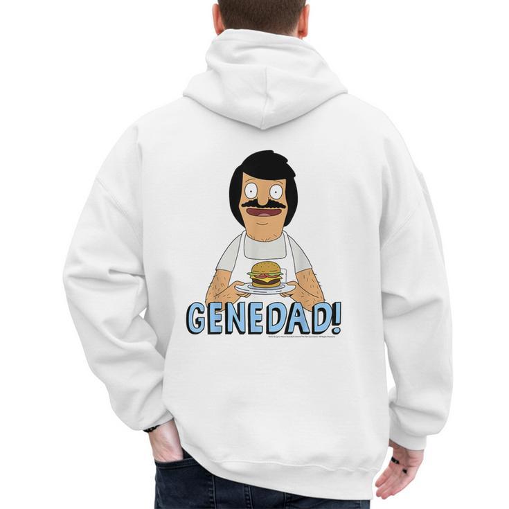 Bob's Burgers Gene Dad Portrait Men's Hoodie Back Print