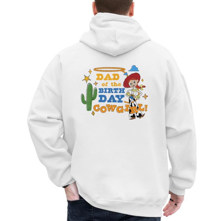 Disney And Pixar's Toy Story Dad Of The Birthday Cowgirl Men's Hoodie Back Print