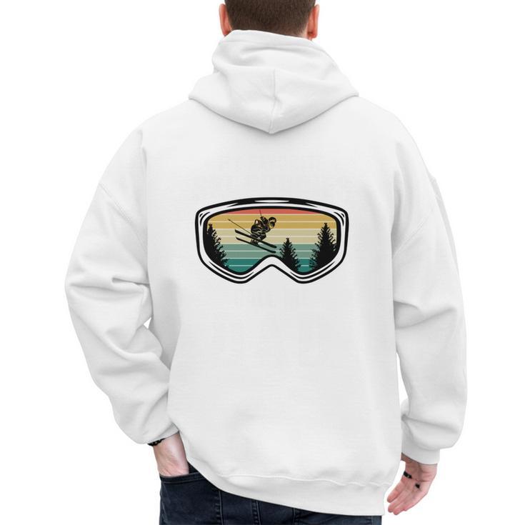 My Favorite Ski Buddies Call Me Dad For Ski Dad Men's Hoodie Back Print