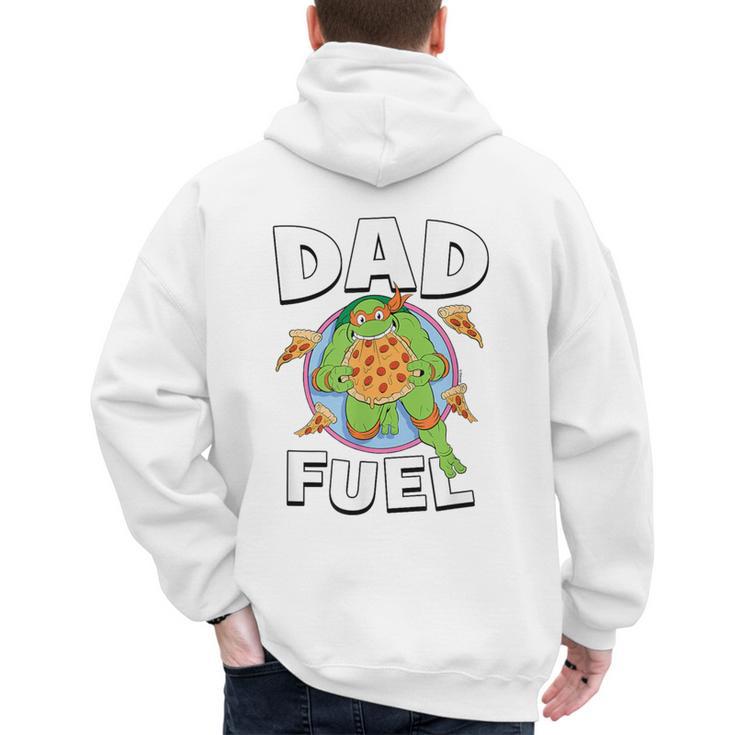 TMNT Michelangelo Dad Fuel Men's Hoodie Back Print