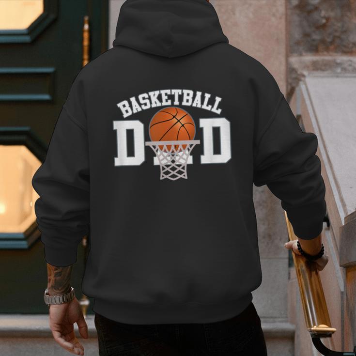 Basketball Dad Men's Hoodie Back Print Basketball Dad Men's Hoodie Back Print