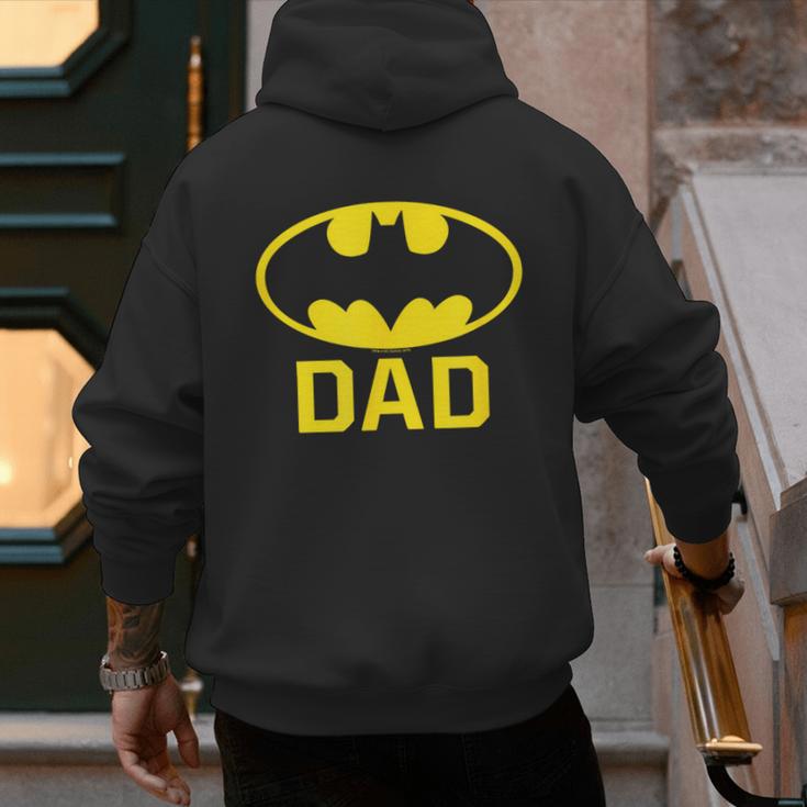 Batman Bat Dad Men's Hoodie Back Print
