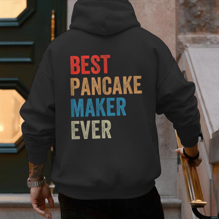 Best Pancake Maker Ever Baking For Baker Dad Or Mom Men's Hoodie Back Print Best Pancake Maker Ever Baking For Baker Dad Or Mom Men's Hoodie Back Print