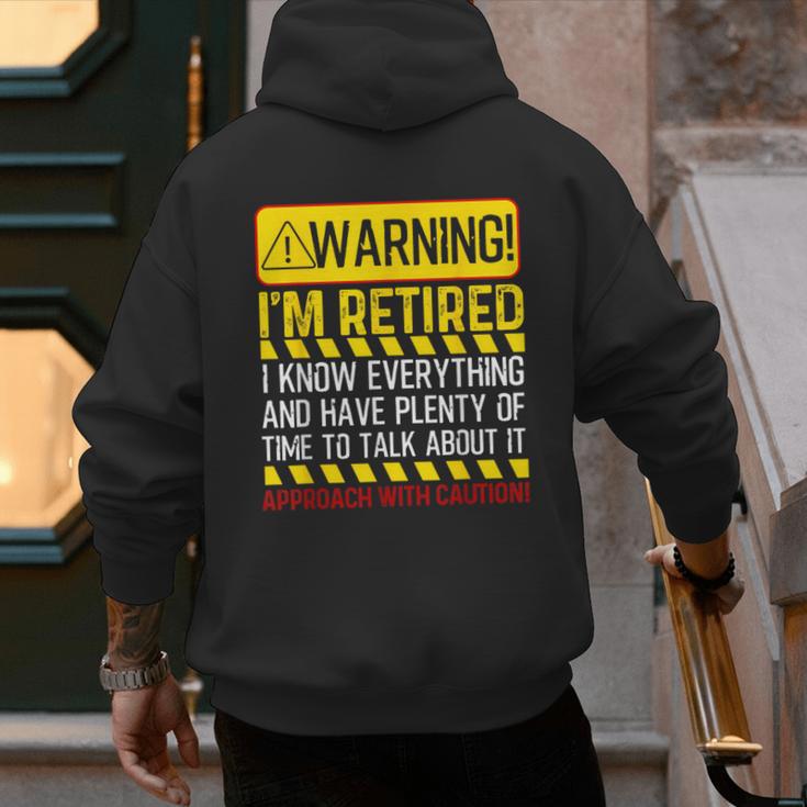 Best Retirement Novelty For Men Women Dad Grandpa Retirement Men's Hoodie Back Print Best Retirement Novelty For Men Women Dad Grandpa Retirement Men's Hoodie Back Print