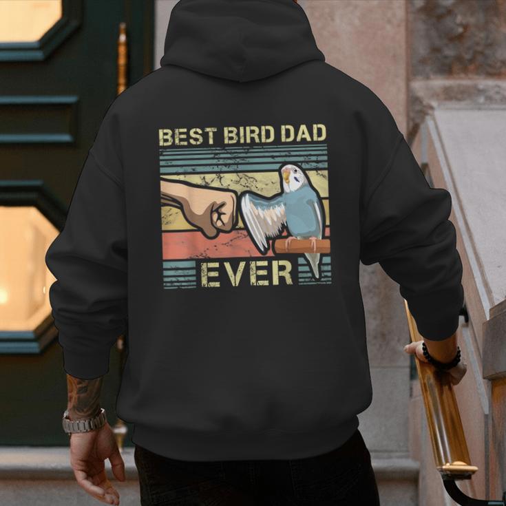 Budgie Dad Bird Lover Father Animal Enthusiast Bird Guy Men's Hoodie Back Print Budgie Dad Bird Lover Father Animal Enthusiast Bird Guy Men's Hoodie Back Print