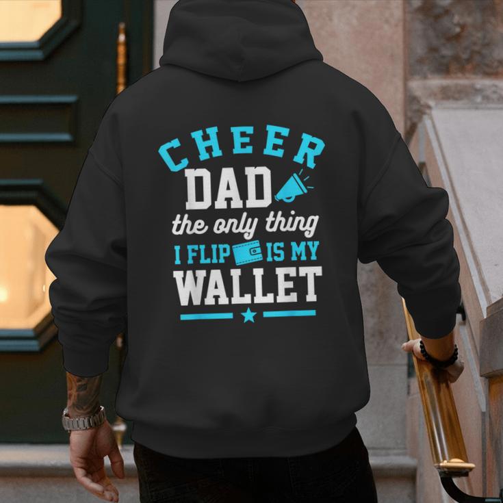 Cheer Dad Shirt Cheerleader Dad Cheerleading Competition Men Men's Hoodie Back Print