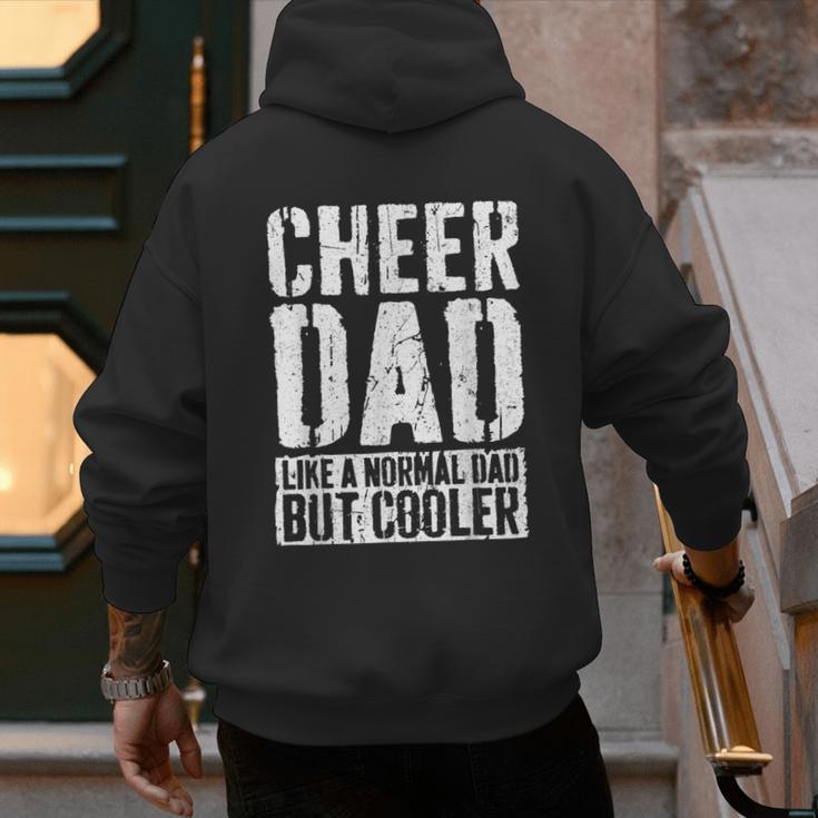 Cheer Dad Shirt Men Fathers Day Cheer Dad Men's Hoodie Back Print