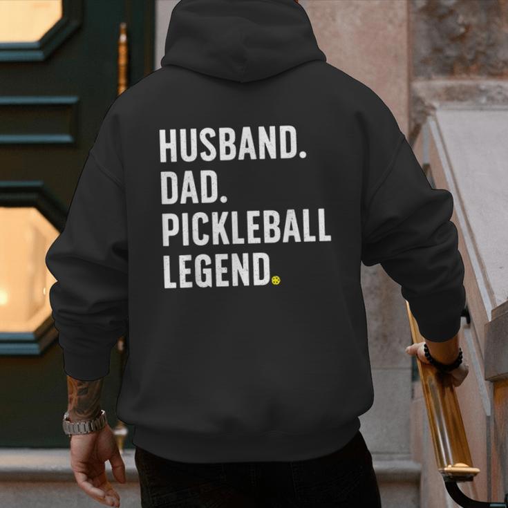Cool Pickleball For Men Husband Dad Legend Pickleball Player Men's Hoodie Back Print Cool Pickleball For Men Husband Dad Legend Pickleball Player Men's Hoodie Back Print