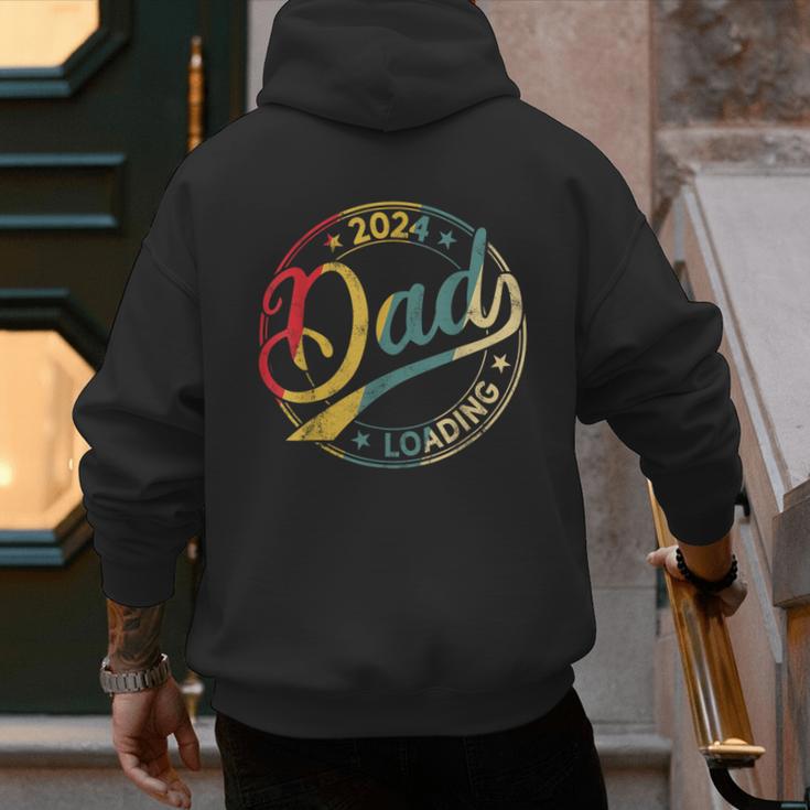 Dad 2024 Loading Men's Hoodie Back Print