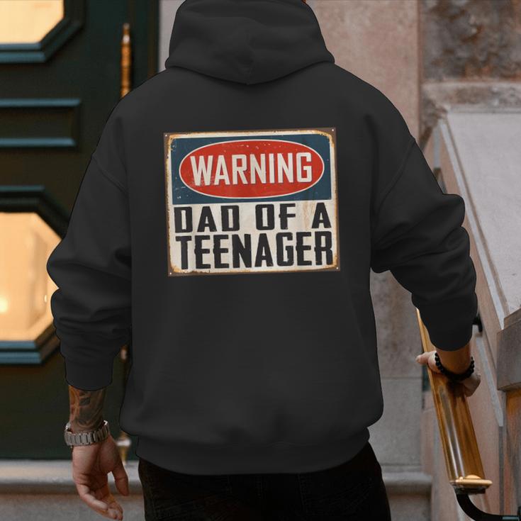 Dad Of a Teenager Official Teenager Matching Men's Hoodie Back Print