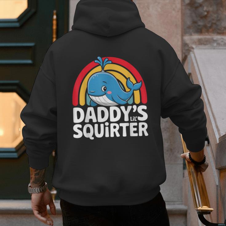Daddy's Lil Squirter Cute Embarrassing Woman Men's Hoodie Back Print Daddy's Lil Squirter Cute Embarrassing Woman Men's Hoodie Back Print