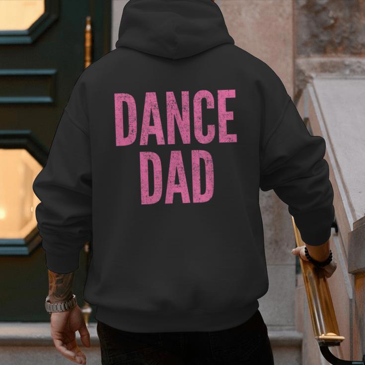 Dance Dad Pink Matching Parents Men's Hoodie Back Print