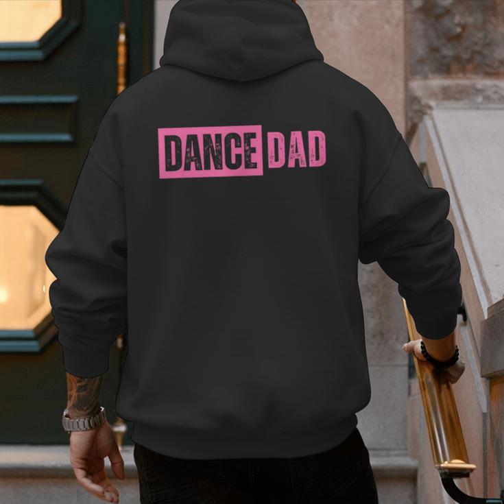 Dance Dad Pink Men's Hoodie Back Print Dance Dad Pink Men's Hoodie Back Print