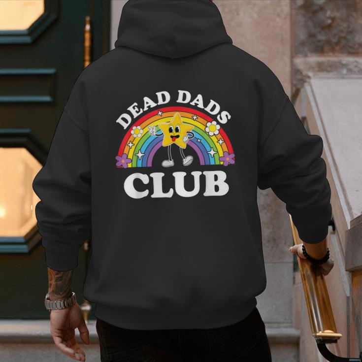 Dead Dads Club Inappropriate Cringe Adult Raunchy Men's Hoodie Back Print Dead Dads Club Inappropriate Cringe Adult Raunchy Men's Hoodie Back Print